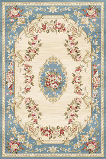 Large Classic Floral Rug Carpet Mat (230 x 160)