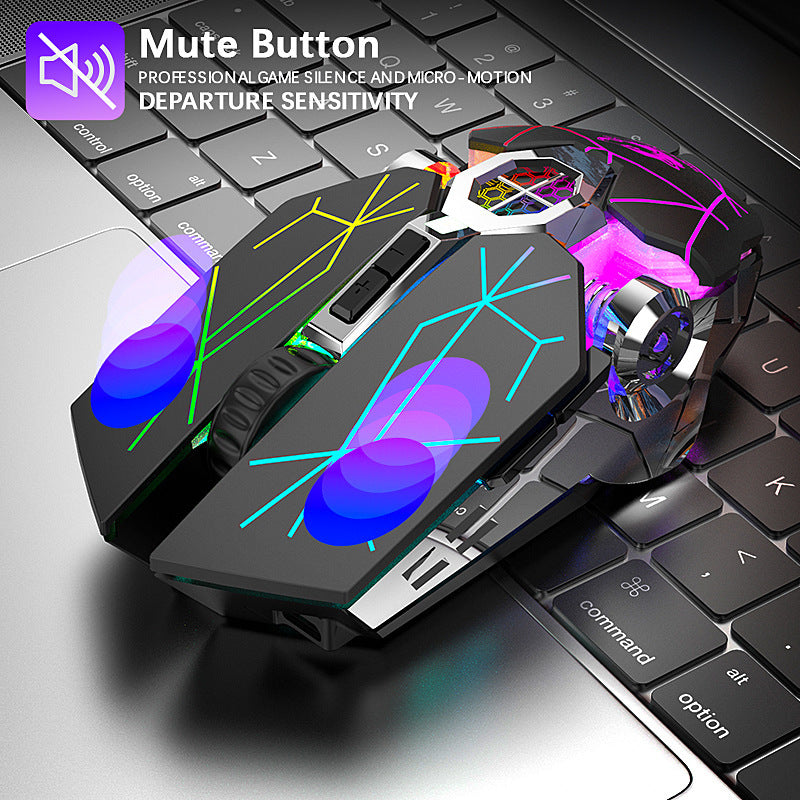 X13 Gaming Wireless Mechanical RGB Optical Mouse