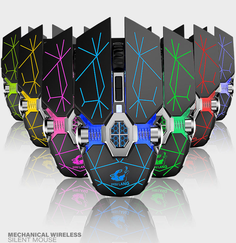 X13 Gaming Wireless Mechanical RGB Optical Mouse