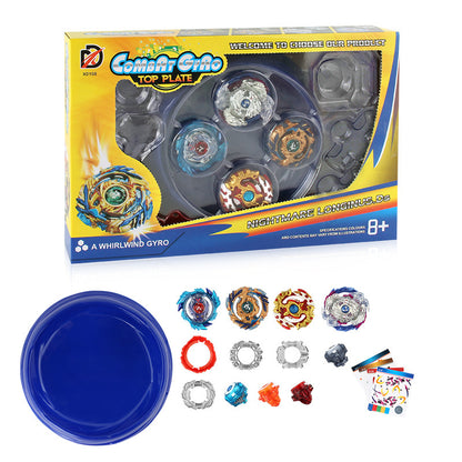 Blade Burst Battle Gyro Spinning Top Set With Launcher & Stadium