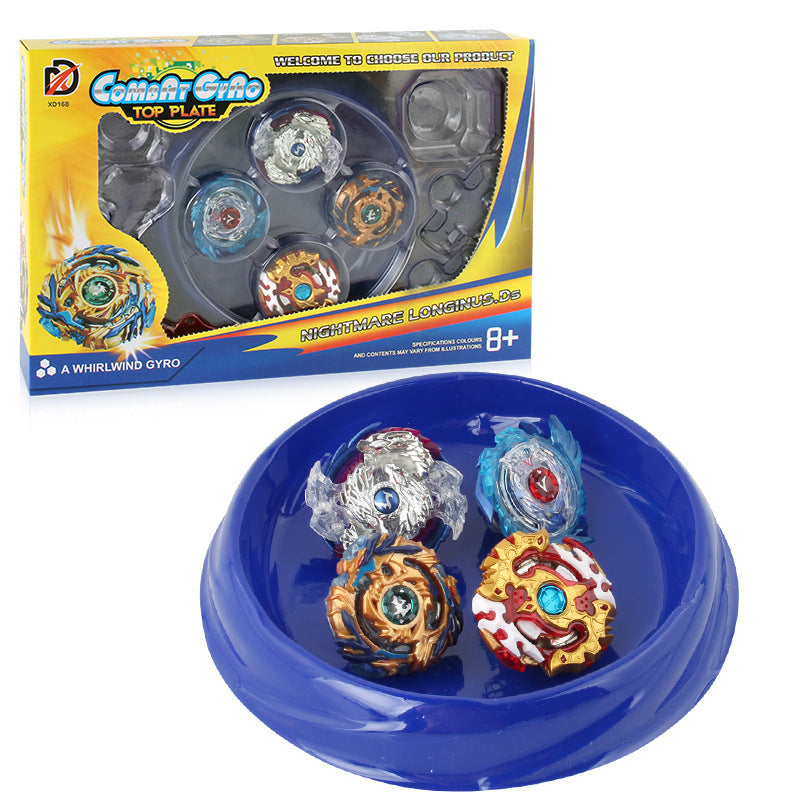 Blade Burst Battle Gyro Spinning Top Set With Launcher & Stadium