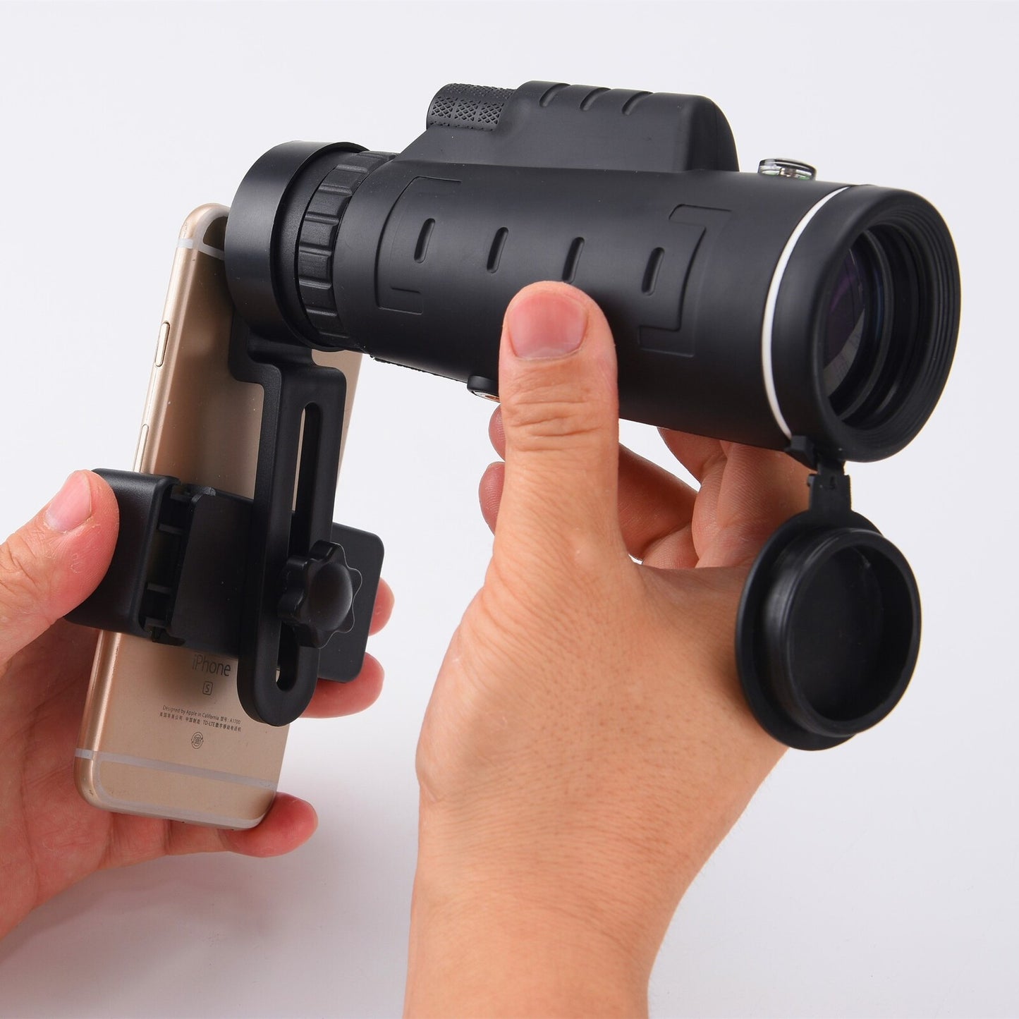 Portable Terrestrial Land Viewing Phone Monocular Telescope with Tripod