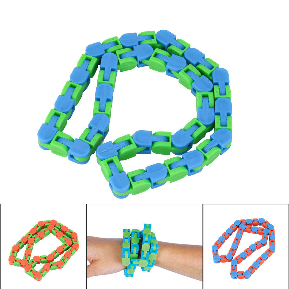 24 Links Wacky Track Snake Puzzle Fidget Toy