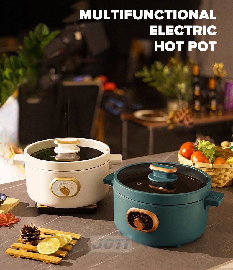 Multi-function Non-Stick Electric Hot Pot 3L (White)