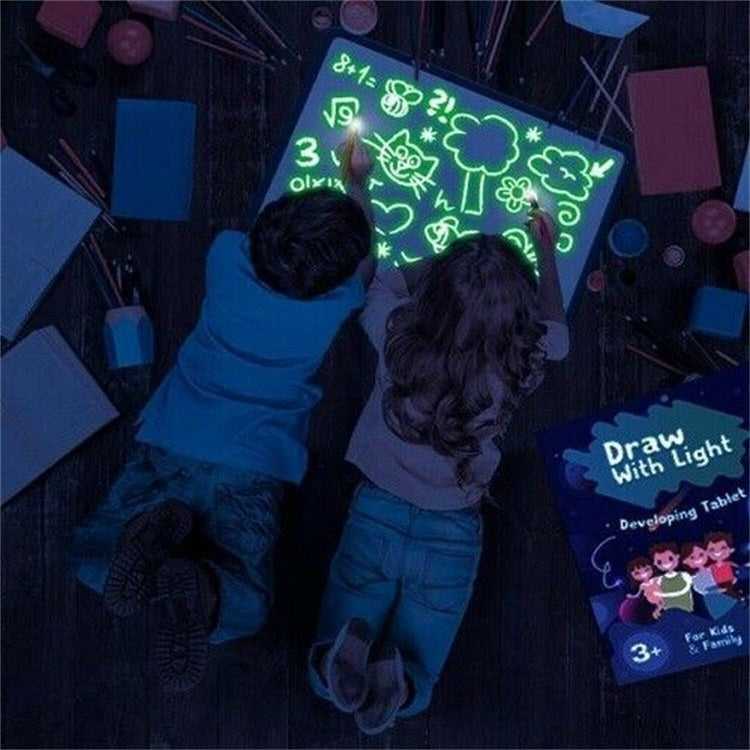 A4 Light Up Drawing Board Magic Pad Educational Toy