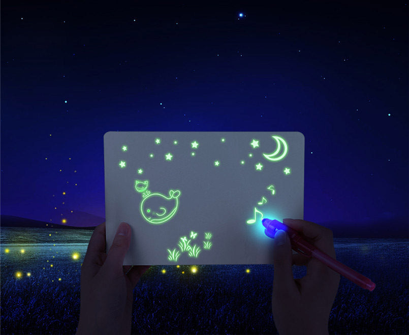 A4 Light Up Drawing Board Magic Pad Educational Toy