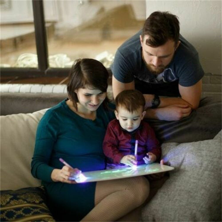 A4 Light Up Drawing Board Magic Pad Educational Toy