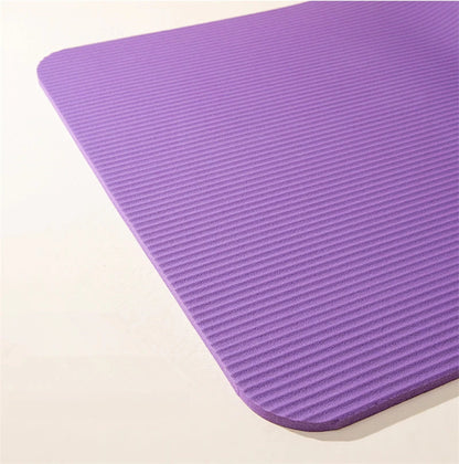 Health and Fitness Extra Thick Yoga Mat 8mm (Blue)