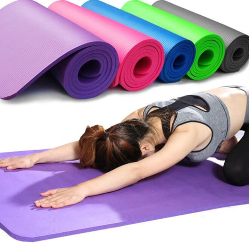 Health and Fitness Extra Thick Yoga Mat 8mm (Pink)