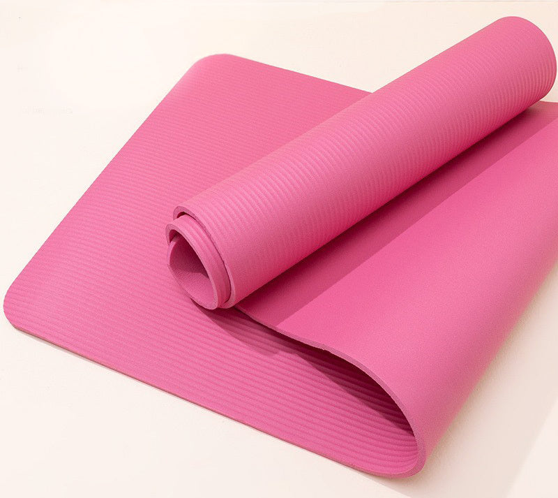 Health and Fitness Extra Thick Yoga Mat 8mm (Pink)