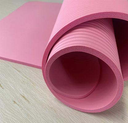 Health and Fitness Extra Thick Yoga Mat 8mm (Pink)