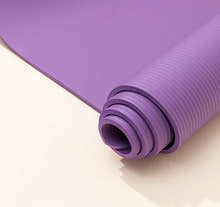 Health and Fitness Extra Thick Yoga Mat 8mm (Purple)