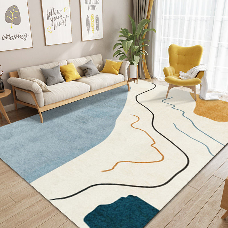 Lush Plush Miami Bedroom/Living Room Designer Cotton Carpet Area Rug (180 x 100)