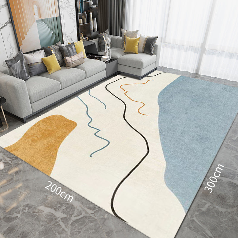 XL Extra Large Lush Plush Miami Designer Cotton Carpet Rug (300 x 200)