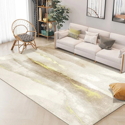 Lush Plush Divine Bedroom/Living Room Cotton Carpet Area Rug (180 x 100)