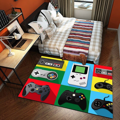 Game Controller Bedroom/Living Room Mat Area Rug (120 x 80)