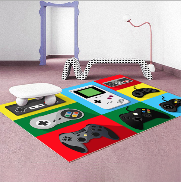 Game Controller Bedroom/Living Room Mat Area Rug (120 x 80)