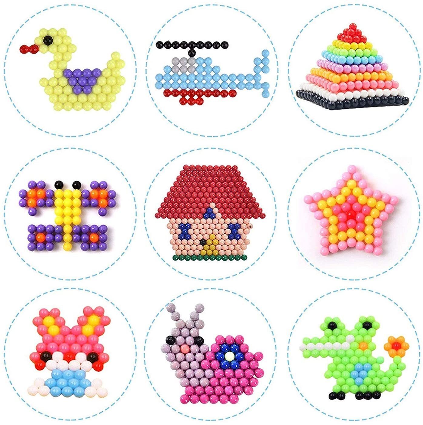 2400 Colourful Water Beads and Accessories Arts and Craft Kit