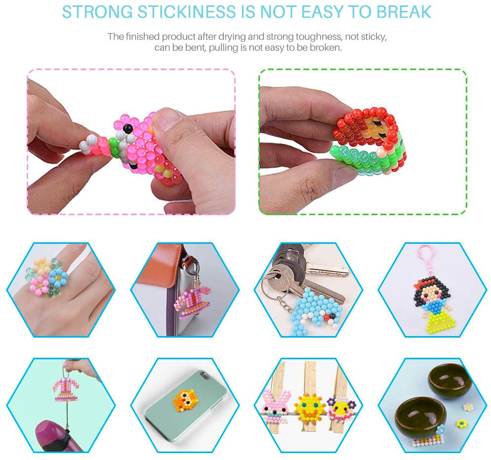 2400 Colourful Water Beads and Accessories Arts and Craft Kit