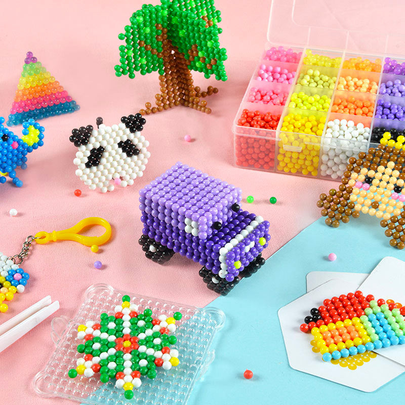 2400 Colourful Water Beads and Accessories Arts and Craft Kit