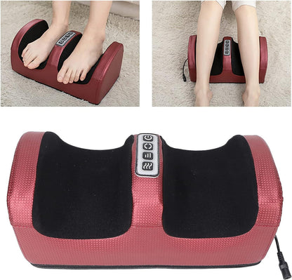 Therapeutic Heated Foot Massager Electric Heating Massage Reflexology Calf Leg Pain Relief Relaxation