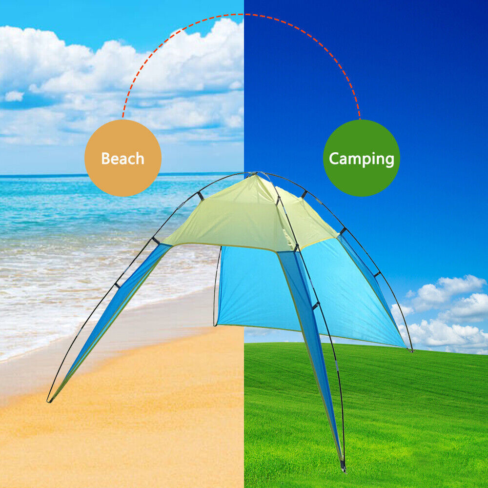 Island Sun Shelter 6-Person Pop Up Beach Tent