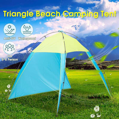 Island Sun Shelter 6-Person Pop Up Beach Tent