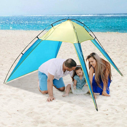 Island Sun Shelter 6-Person Pop Up Beach Tent