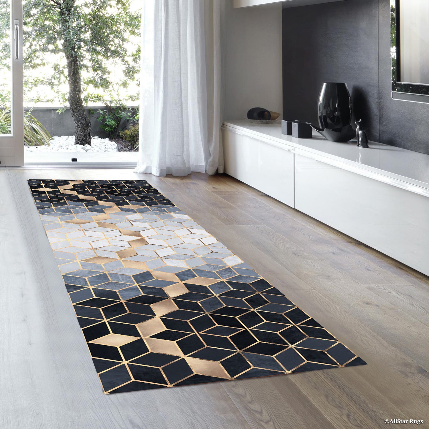 Lumina Hallway Runner Area Rug Carpet Mat (60 x 200)