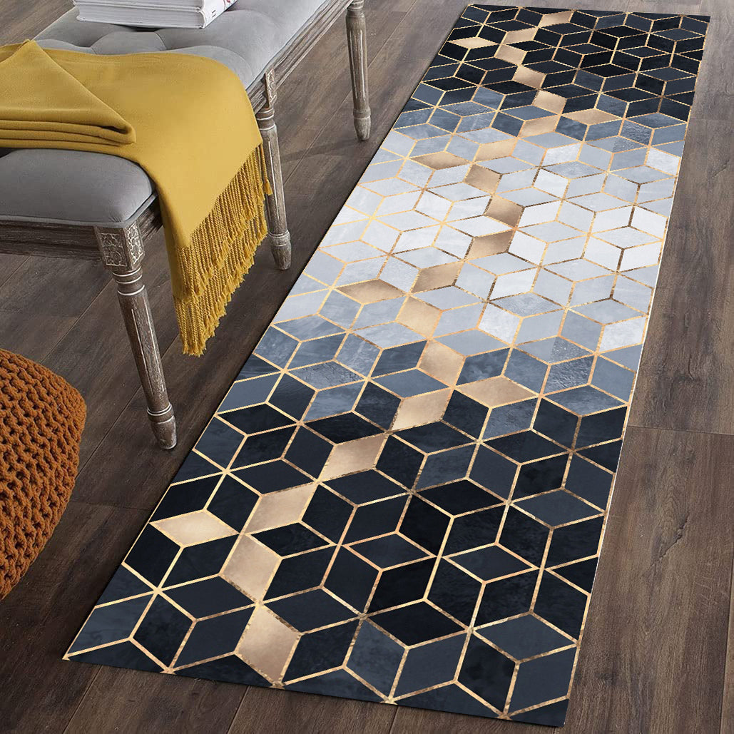 Lumina Hallway Runner Area Rug Carpet Mat (60 x 200)