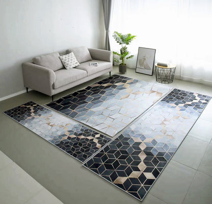 Lumina Hallway Runner Area Rug Carpet Mat (60 x 200)