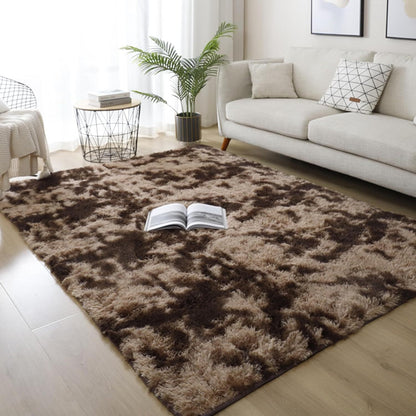 XL Comfortable Shag Rug (300 x 200, Coffee)