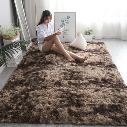 XL Comfortable Shag Rug (300 x 200, Coffee)