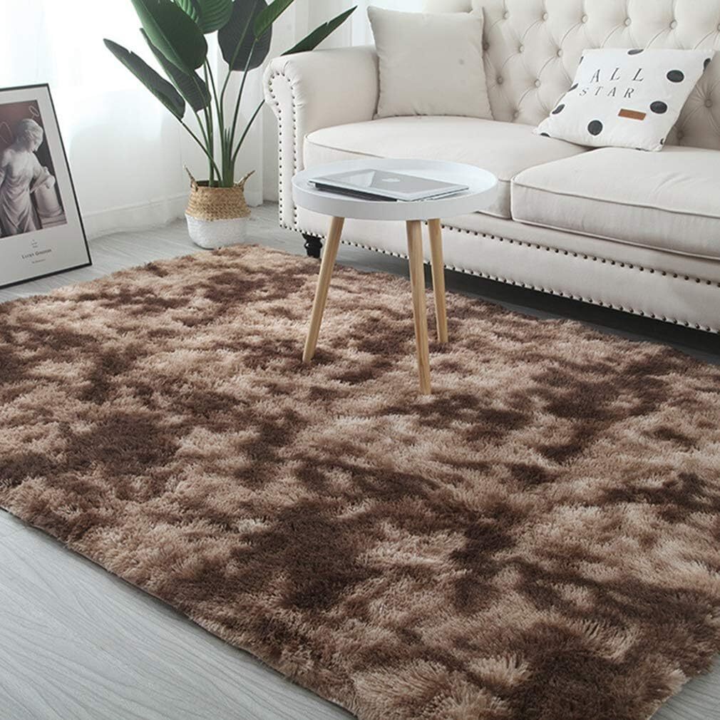 XL Comfortable Shag Rug (300 x 200, Coffee)