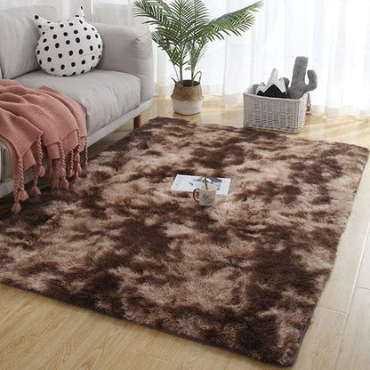 XL Comfortable Shag Rug (300 x 200, Coffee)