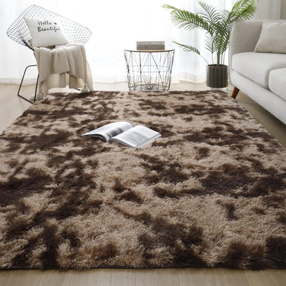 XL Comfortable Shag Rug (300 x 200, Coffee)