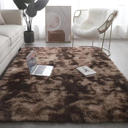 XL Comfortable Shag Rug (300 x 200, Coffee)