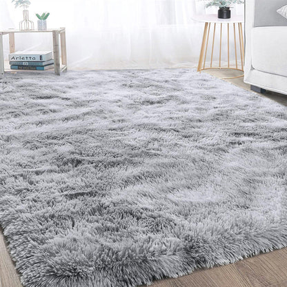 XL Comfortable Shag Rug (300 x 200, Platinum)