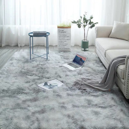 XL Comfortable Shag Rug (300 x 200, Platinum)