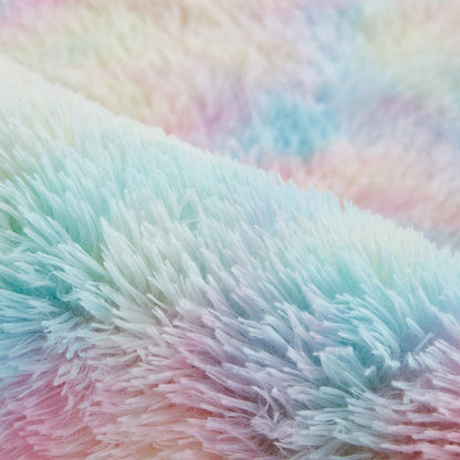 4m Extra Large Soft Rainbow Dream Comfortable Shag Rug (400 x 200)