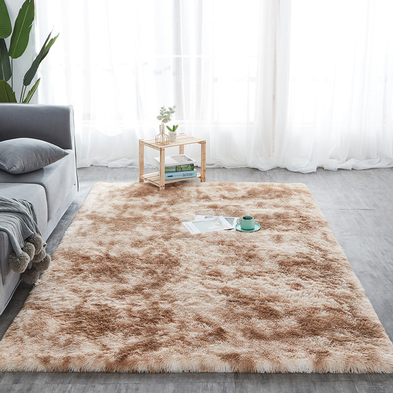 Large Comfortable Soft Shag Rug (230 x 160, Tan)