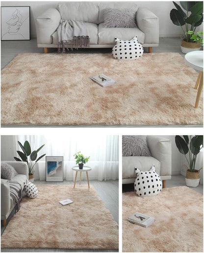 XL Comfortable Shag Rug (300 x 200, Tan)