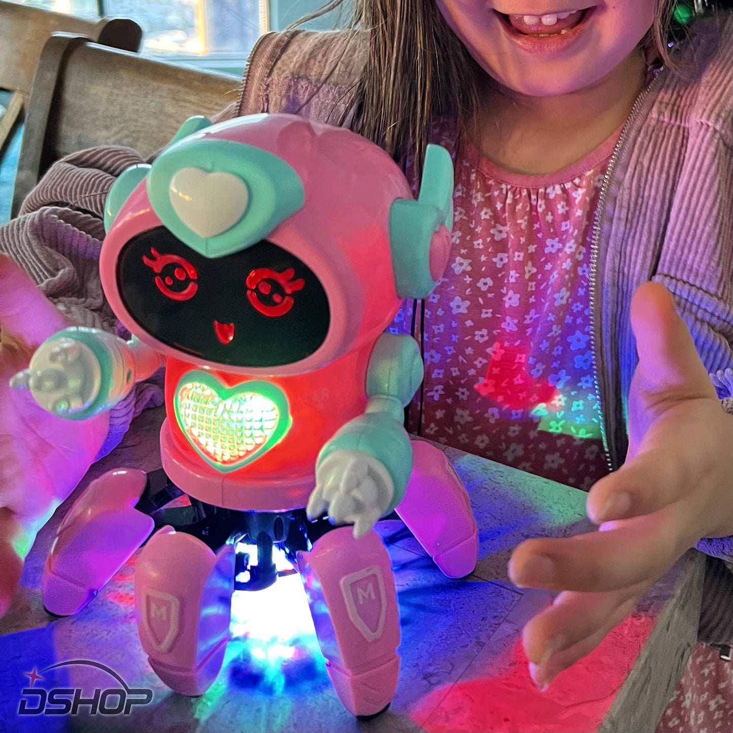 Bot Pioneer Dancing Robot Toy (Pink)