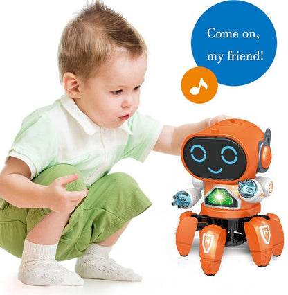 Bot Pioneer Dancing Robot Toy (White)