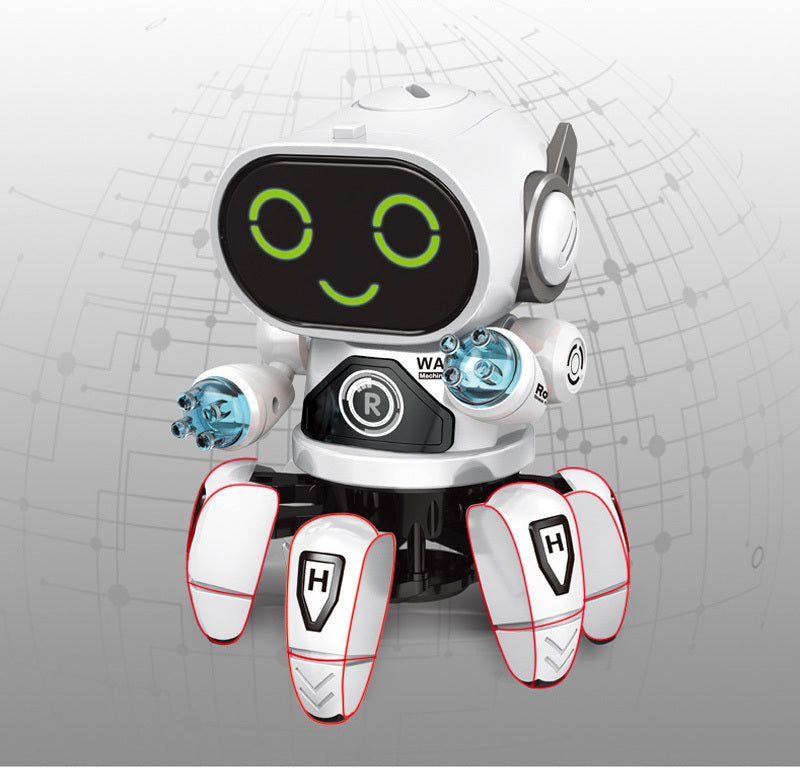 Bot Pioneer Dancing Robot Toy (White)