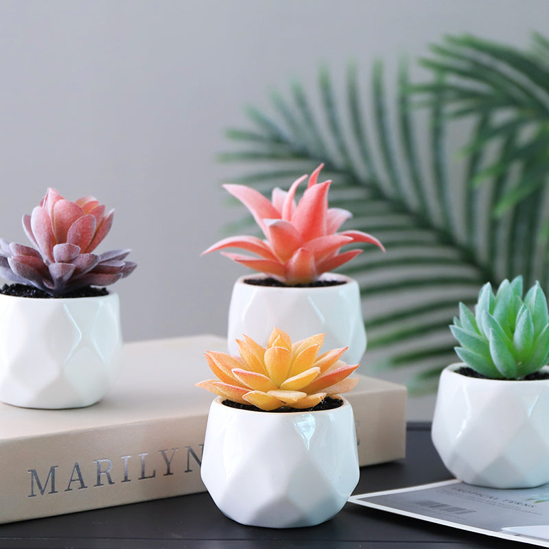 Artificial Succulent Pot Plant