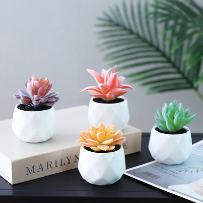 Artificial Succulent Pot Plant