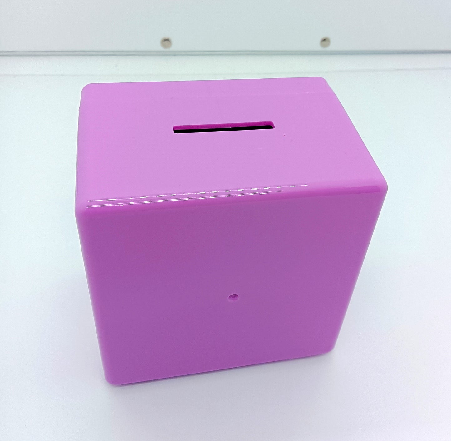 Mini Piggy Bank Combination Lock Safe Deposit Money Box (Purple)