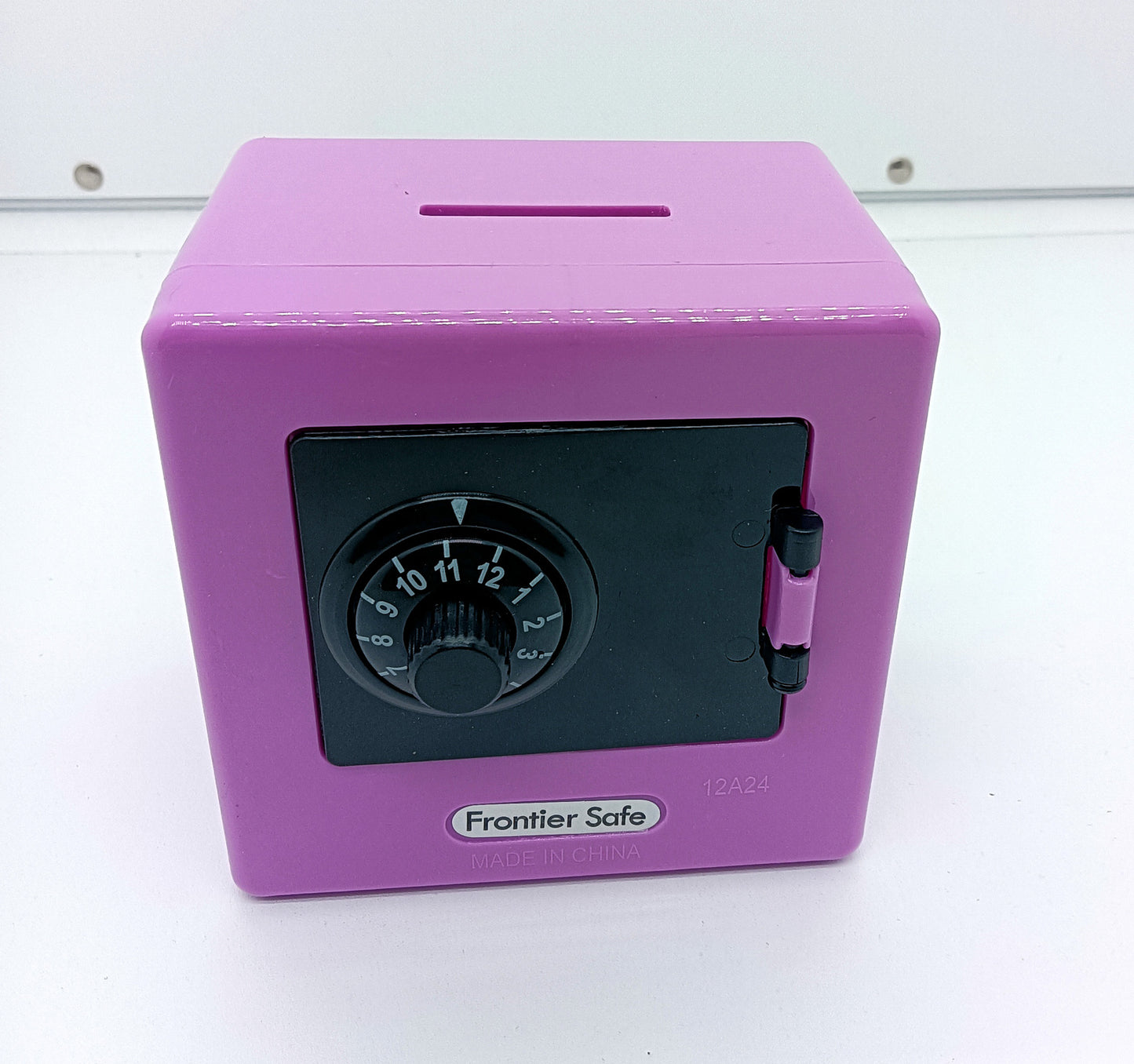 Mini Piggy Bank Combination Lock Safe Deposit Money Box (Purple)