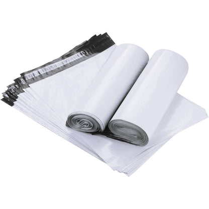 100 X Premium Poly Mailers Envelopes Shipping Bags (17cm x 30cm)